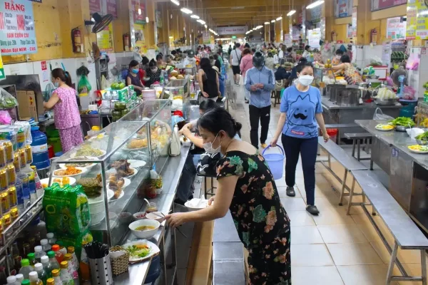Con Market is a haven for local food and spices.