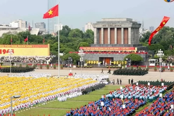 Ba Dinh Square is where the National Day celebration takes place.
